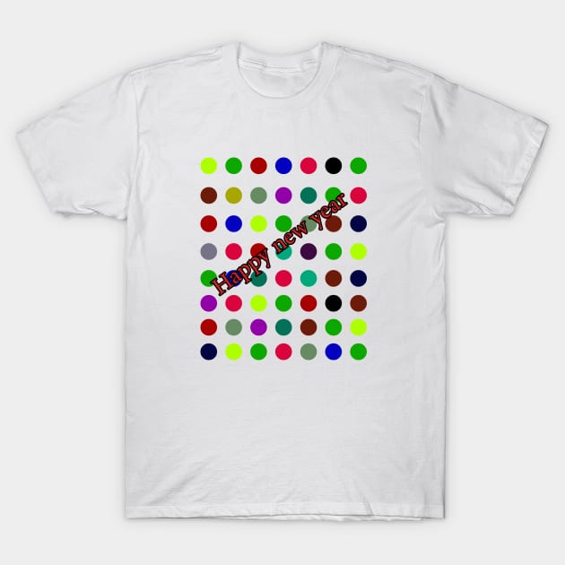 Happy new year 2021 T-Shirt by sarahnash